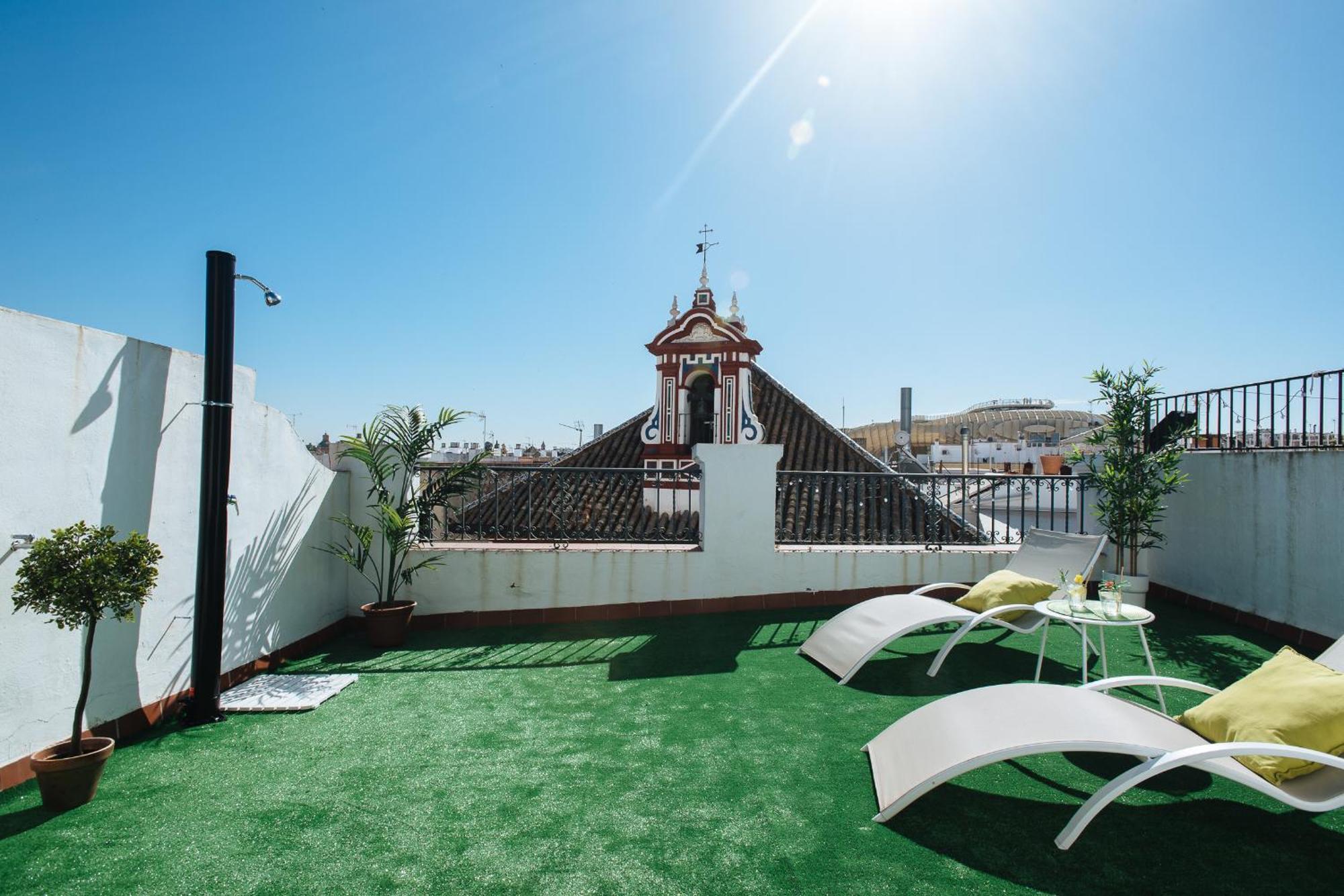 Hostly Orfila 3A-3B Exclusive Penthouse-Center-Fibre-Parking Optional Apartment Sevilla Exterior foto