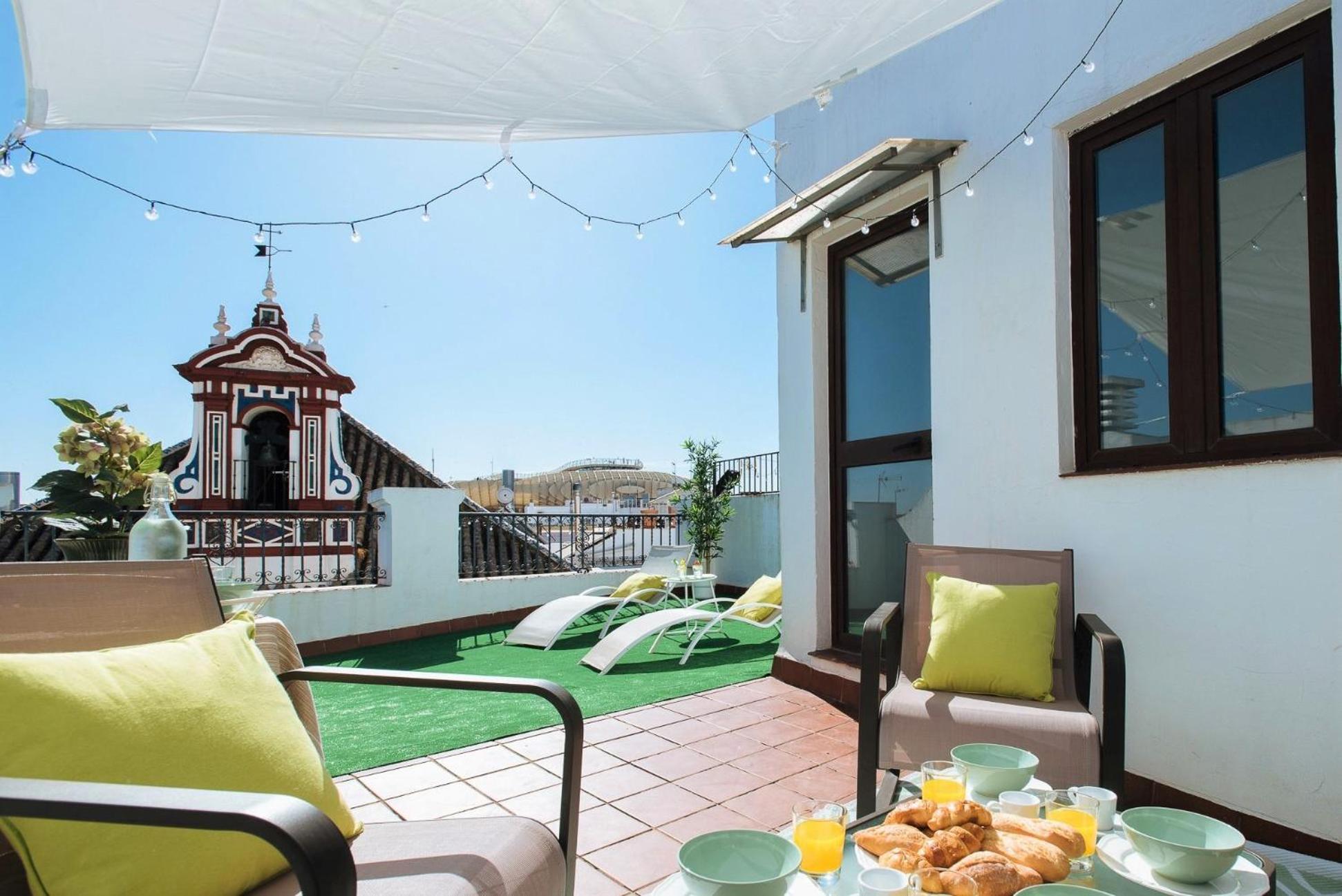 Hostly Orfila 3A-3B Exclusive Penthouse-Center-Fibre-Parking Optional Apartment Sevilla Exterior foto